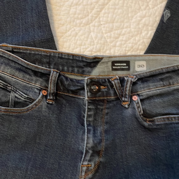 VOLCOM•KINKADE REGULAR STRAIGHT•MENS JEANS•30x31 - Picture 2 of 9